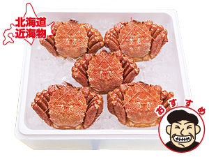 道内産 浜ゆで 毛かに