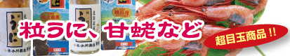 粒うに・いかソーメン